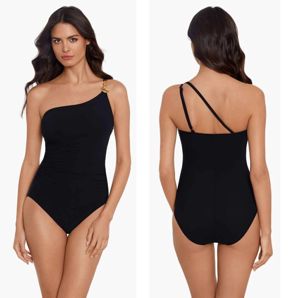 New! MagicSuit Charlize One Piece Swimsuit in Hyper Link Black - 47074